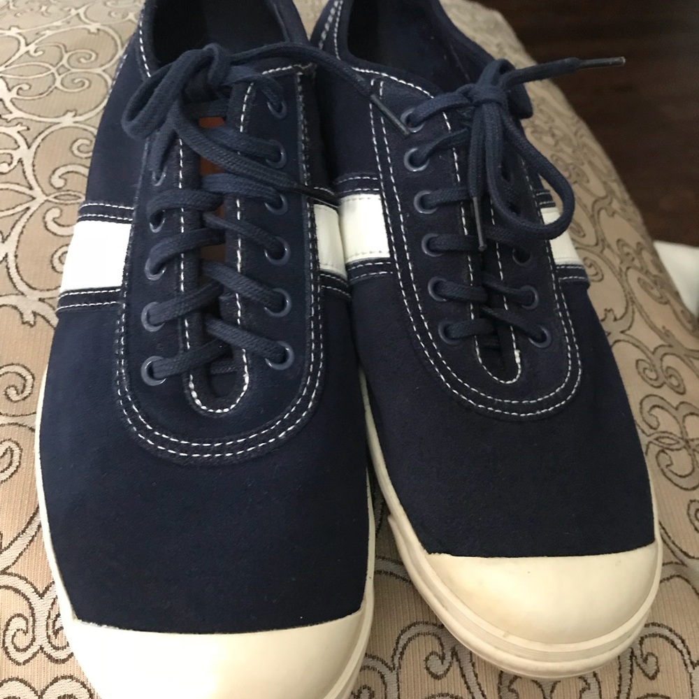 Ralph Lauren navy sneakers